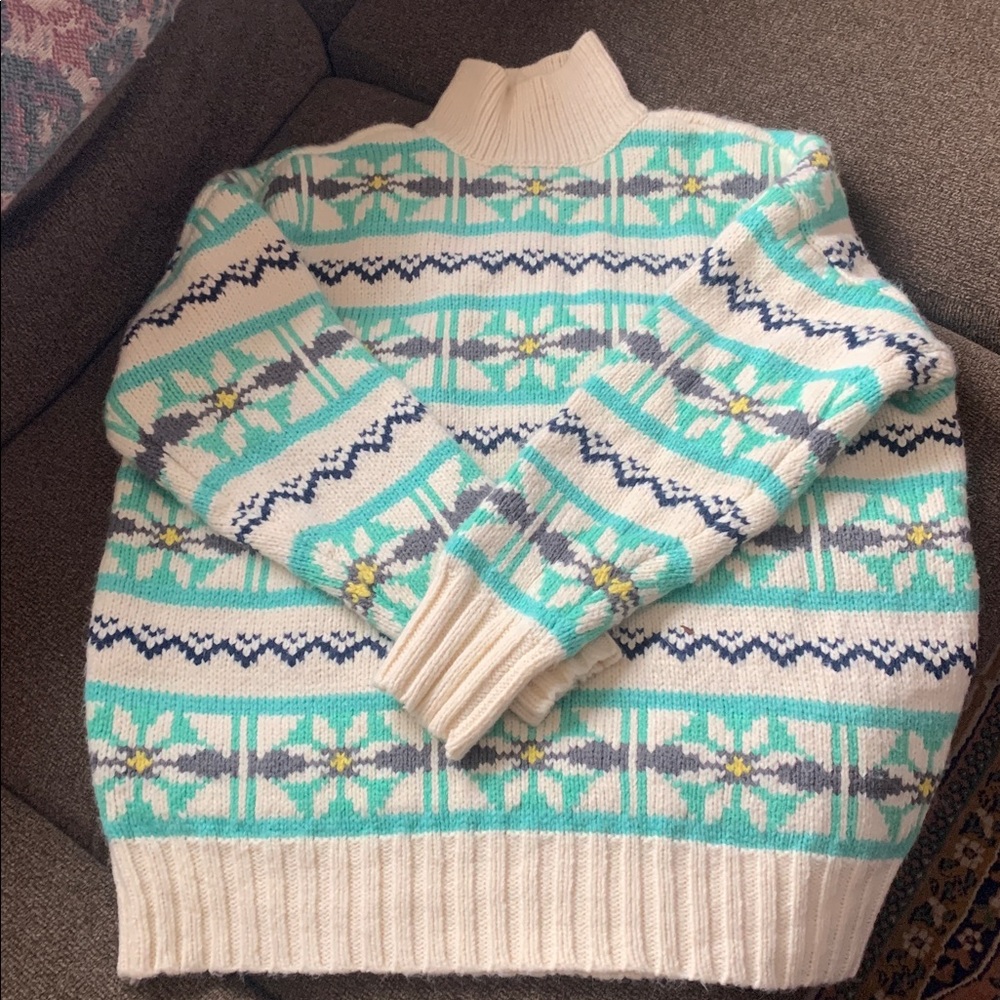 American Eagle Outfitters Multicolor Knit Sweater